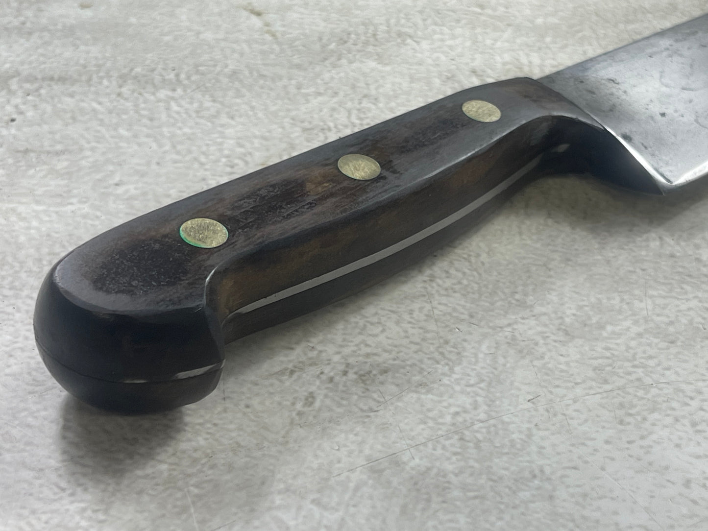 Vintage German 🇩🇪 Chef Knife 25cm Carbon Stell 1912