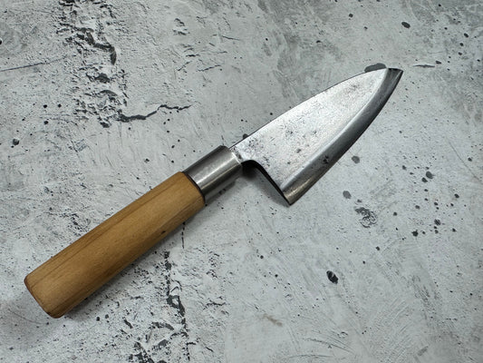 Vintage Sakai Soichi Deba Knife 160mm Carbon Steel 2143