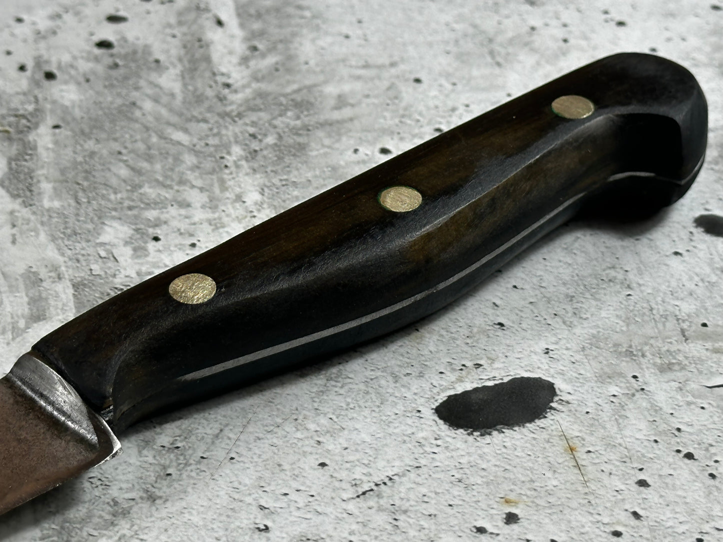 Vintage Gustav Emil Ern Fillet Flexible Knife 260mm Made in German Cabon steel 2005