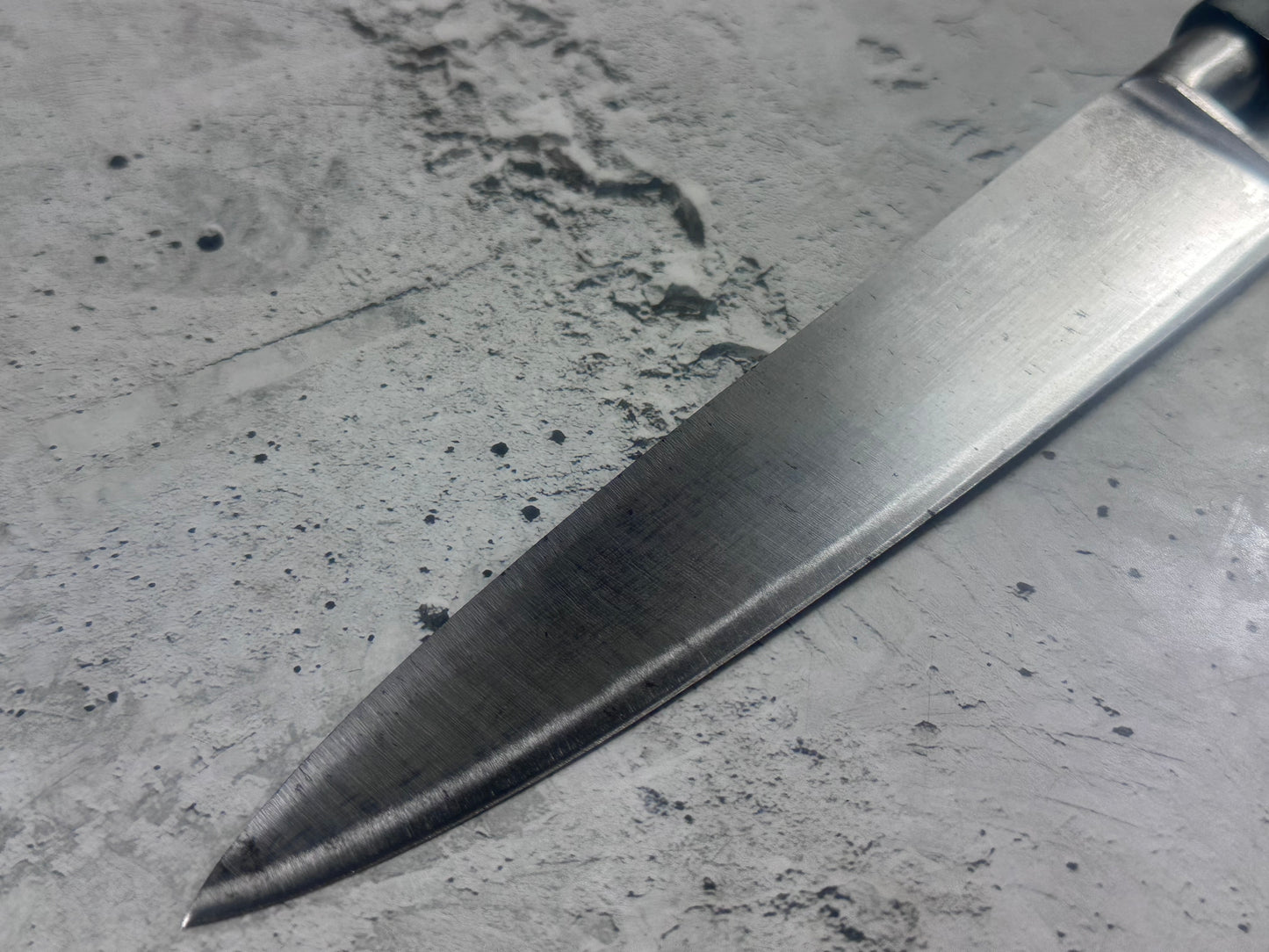 Vintage French Chef Knife 200mm High Carbon Steel Made in France 2123