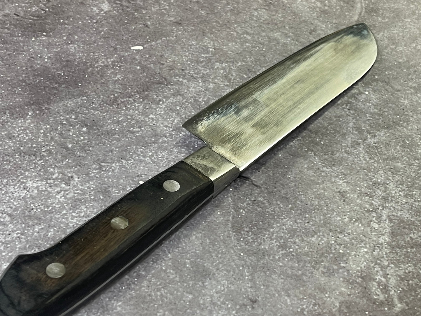 Vintage Japanese Santoku Knife 140mm Made in Japan 🇯🇵 1658
