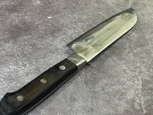 Load image into Gallery viewer, Vintage Japanese Santoku Knife 140mm Made in Japan 🇯🇵 1658