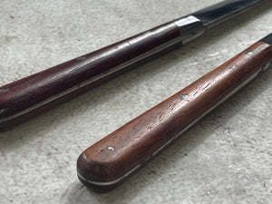 Vintage French Paring Knife Set 2x Made in France 🇫🇷 1947