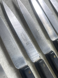 Vintage Sabatier Paring Knife Set 7x Made in France 🇫🇷 1917