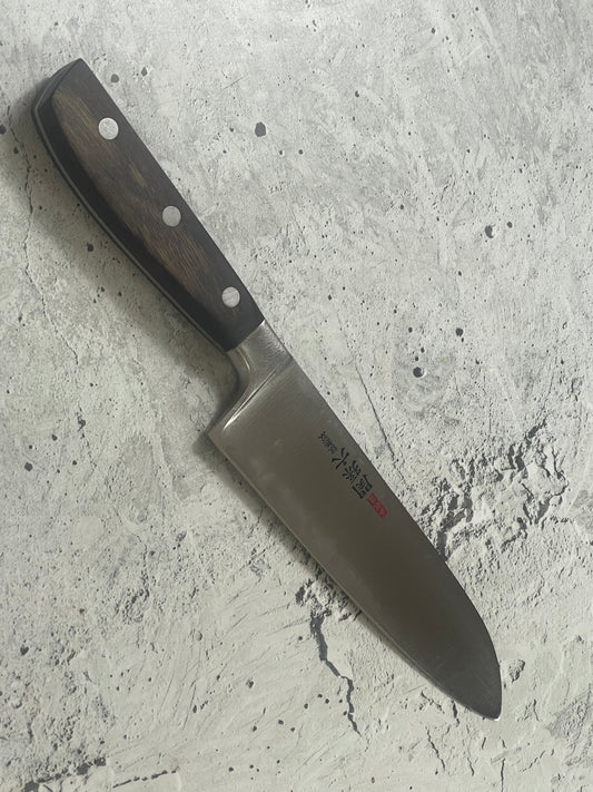 Vintage Japanese Santoku Knife 180mm Made in Japan 🇯🇵 1570