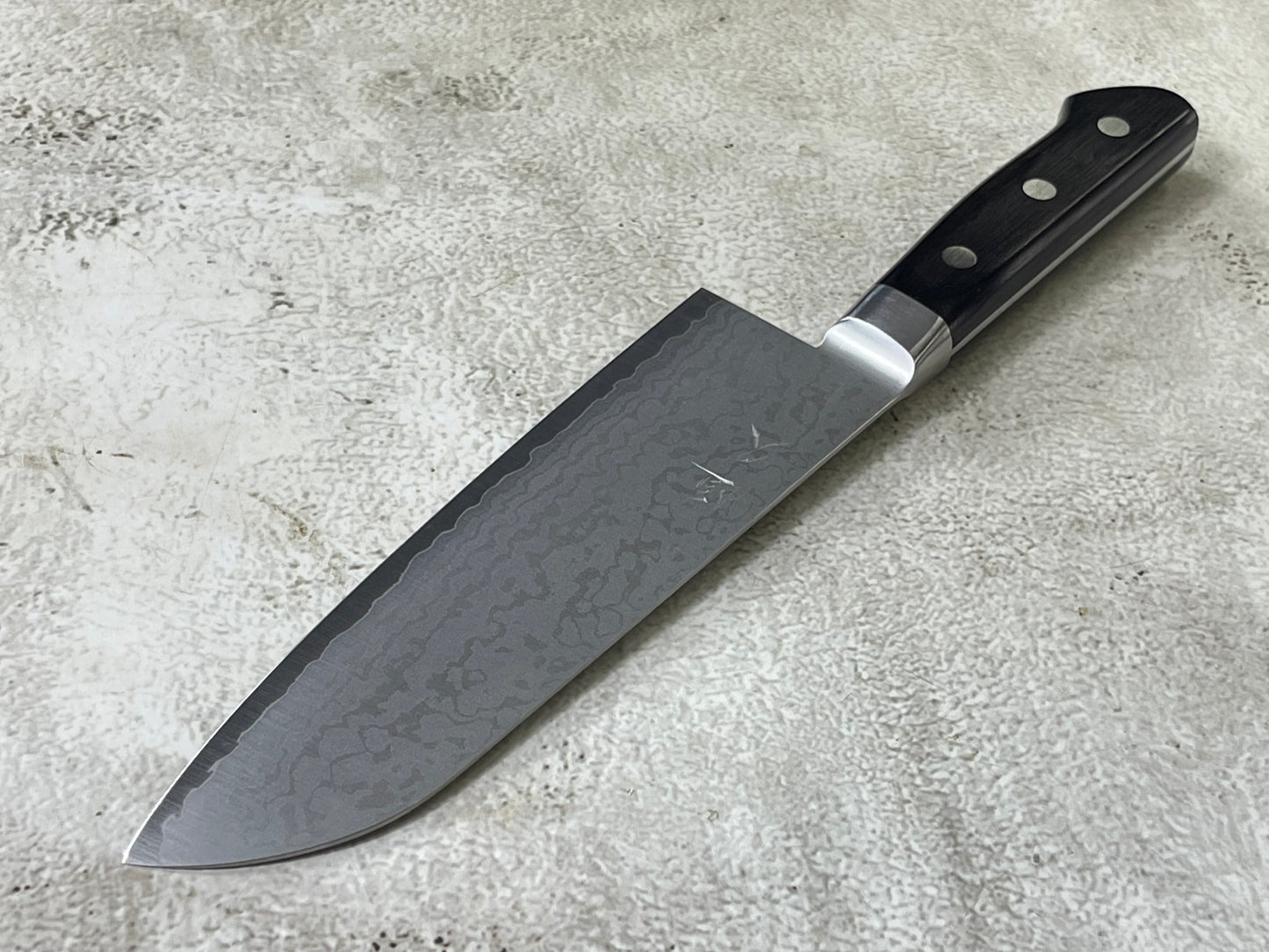 Tsunehisa VG-10 Damascus Santoku 170mm Oak Handle Made in Japan 🇯🇵