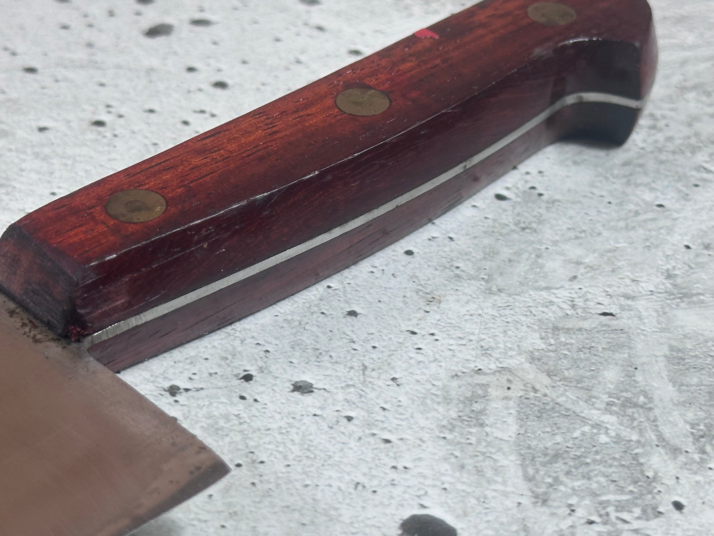 Vintage French Chef Knife 280mm High Carbon Steel Made in France 2036