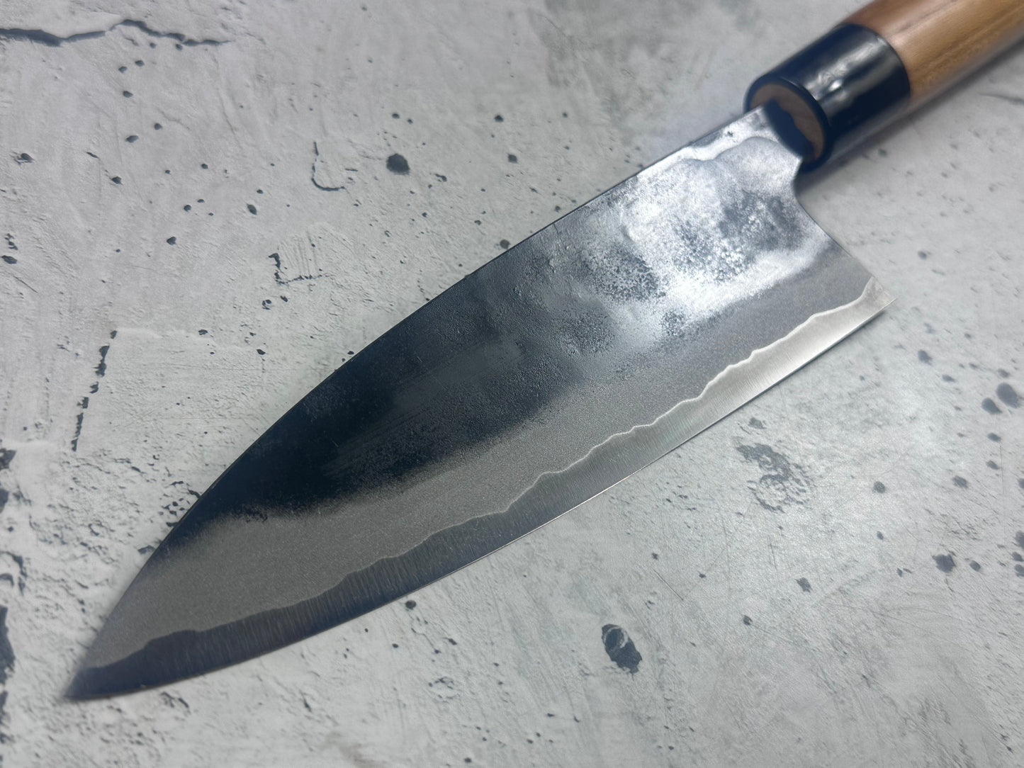 Kyohei Shindo Warikomi Blue #2 Kurouchi Funayuki 170mm