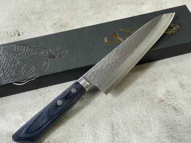Masutani Kokuryu Gyuto 180mm Blue Pakkawood Handle