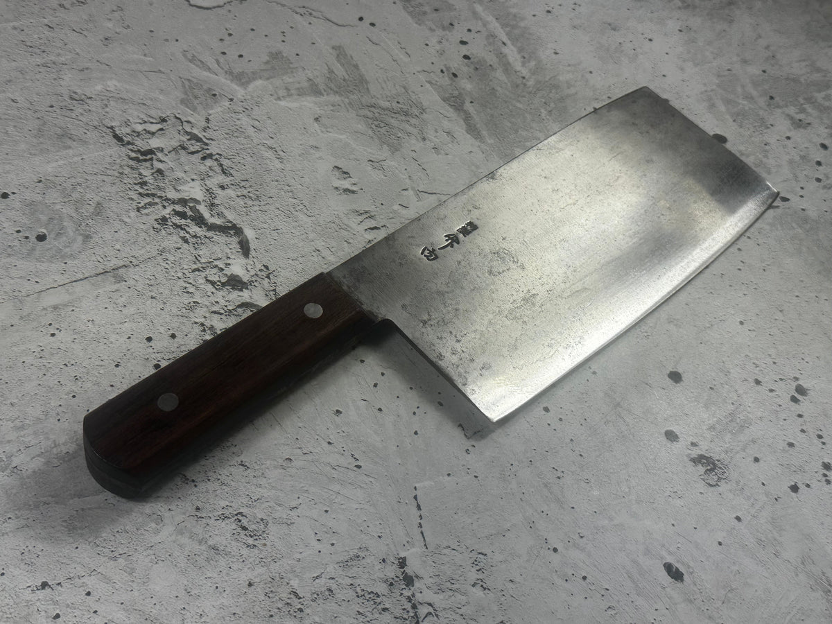 Vintage Takeuchi Hamono Seisakusho Cleaver 200mm Carbon Steel 2287