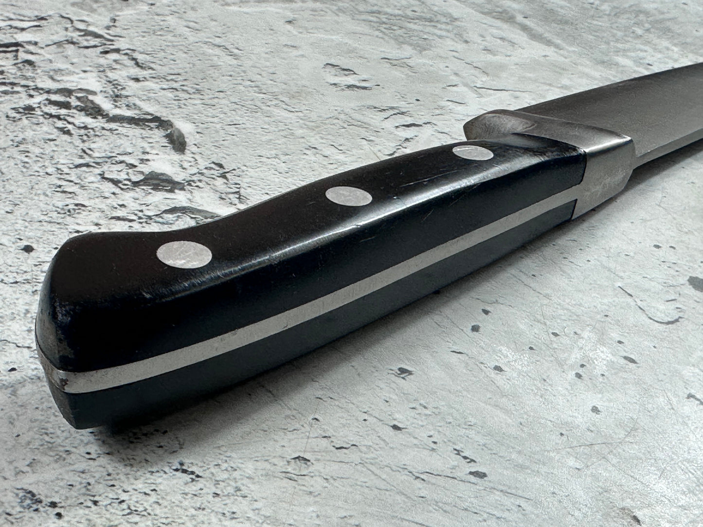 Vintage French Chef Knife 170mm High Carbon Steel Made in France 2125