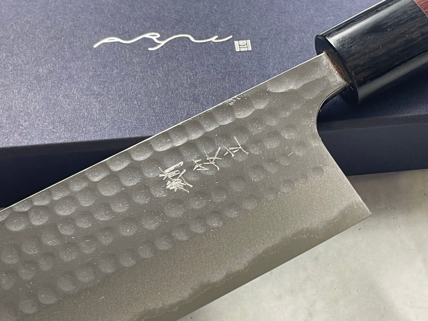 Anryu Aogami Nakiri Knife 170mm 🇯🇵 Made in Japan