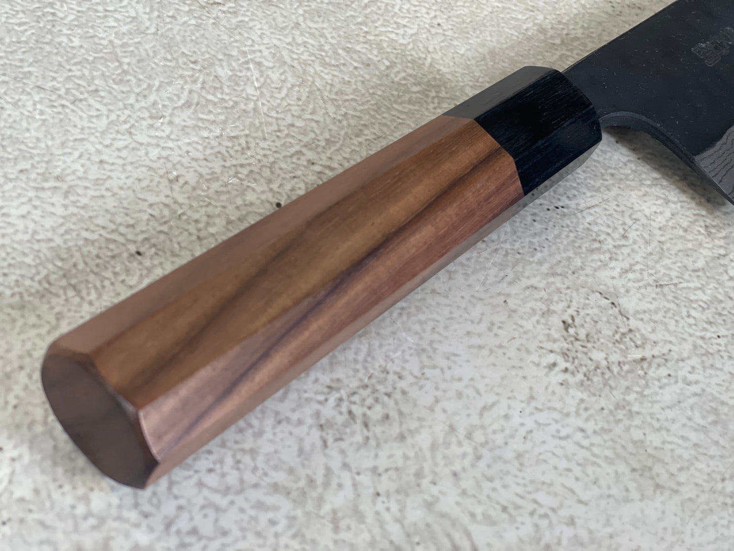 Yamamoto Black Gyuto Knife Aogami Super Steel 180mm Yamamoto  Pakkawood Handle - Made in Japan 🇯🇵