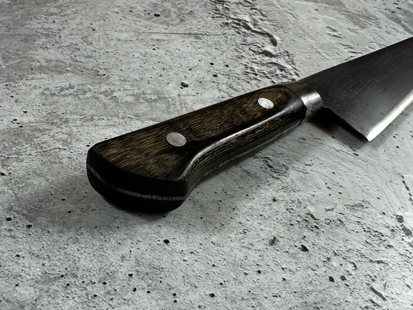 Vintage Japanese Gyuto Knife 250mm Carbon Steel  Made in Japan 2013