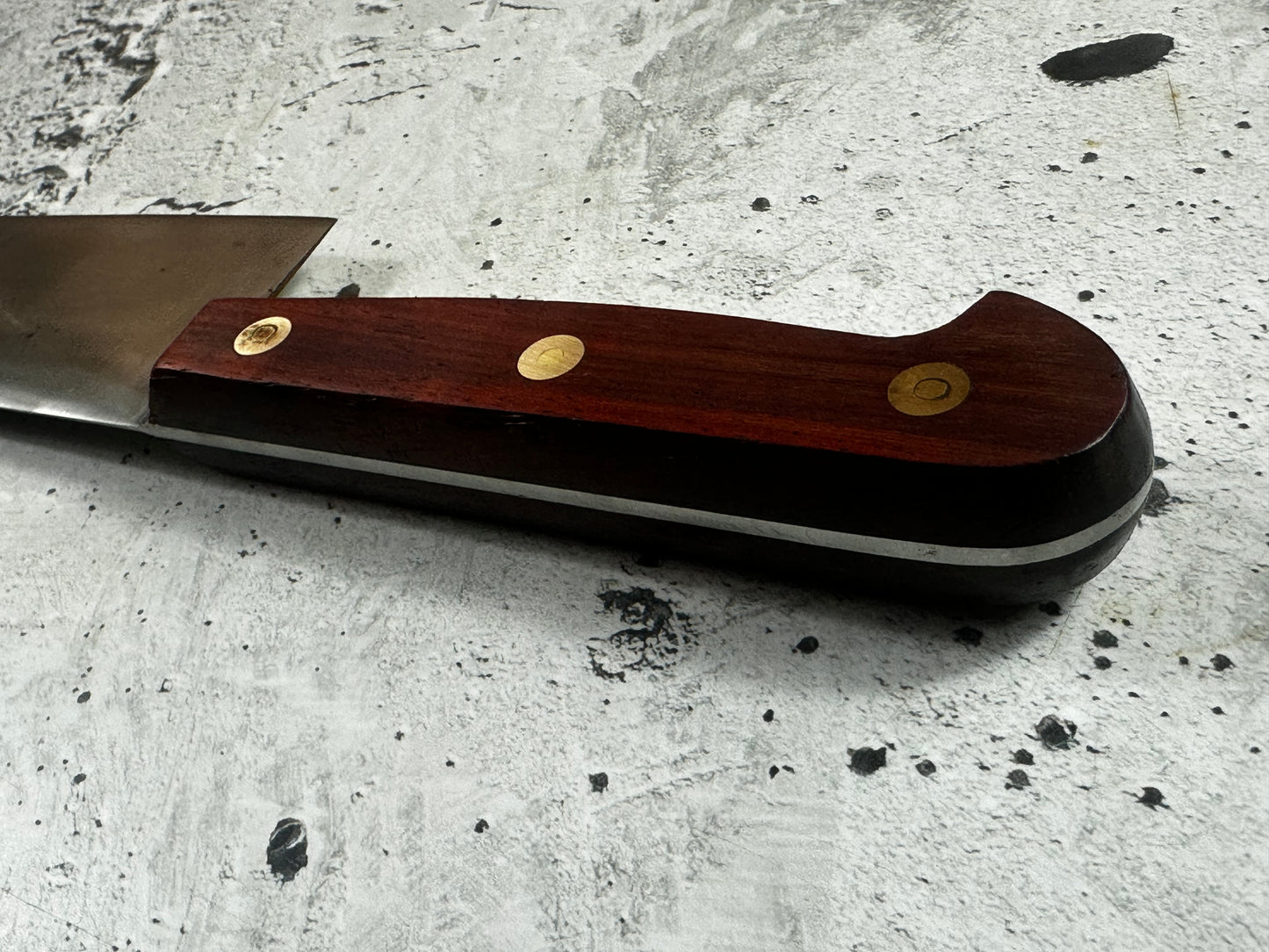 Vintage French Chef Knife 280mm High Carbon Steel Made in France 2034