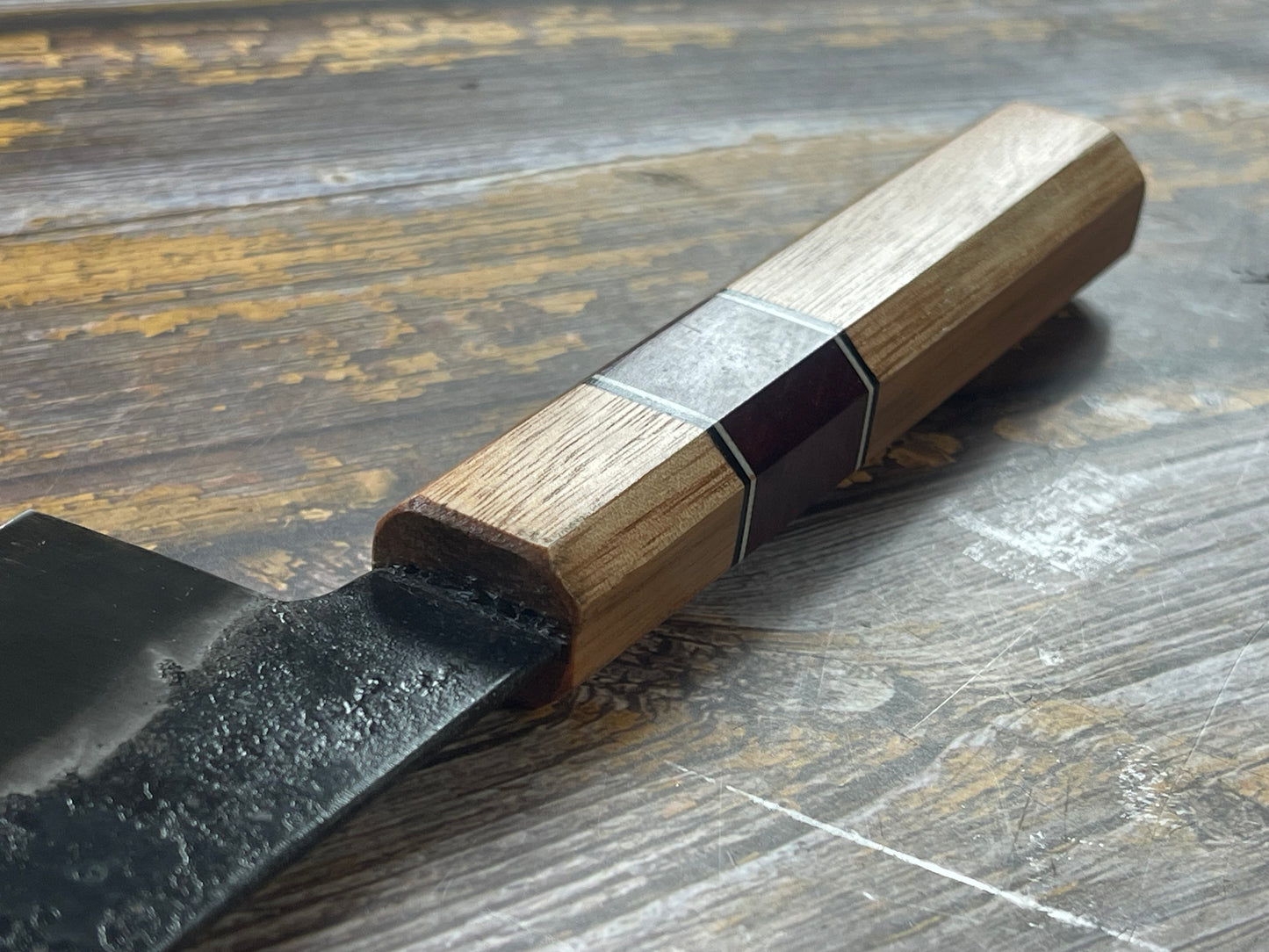 HG Blade Bunka Knife 175mm Kurouchi Finish 1084 High Carbon Steel (2025)