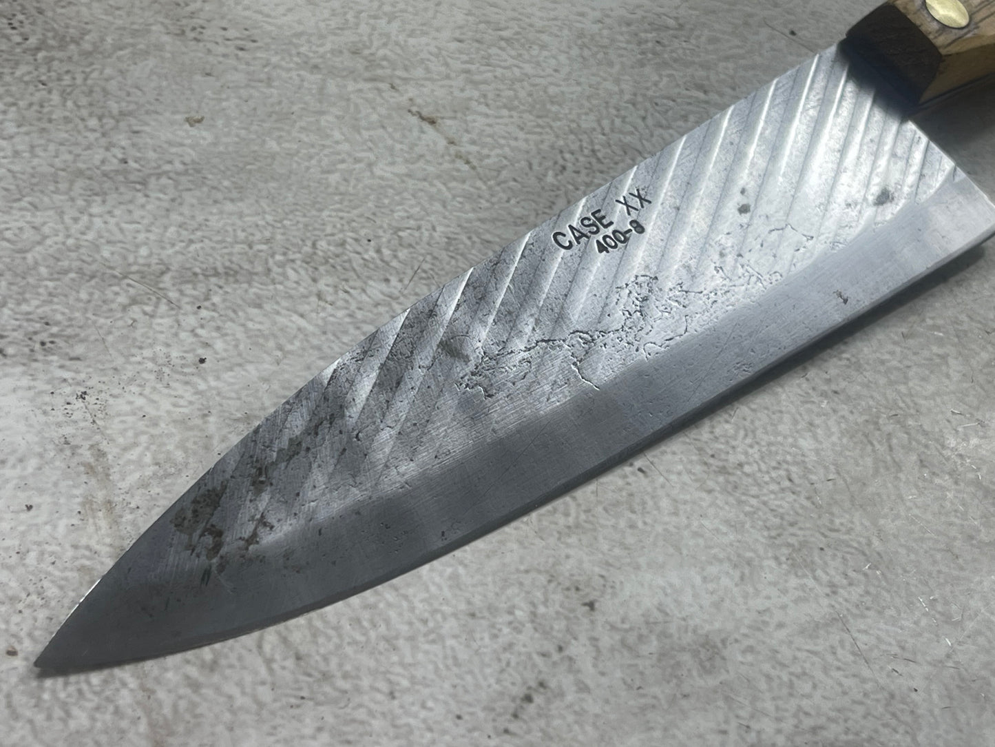 Vintage Case XX Chef Knife 200mm - Carbon Steel Made In USA 🇺🇸 1913