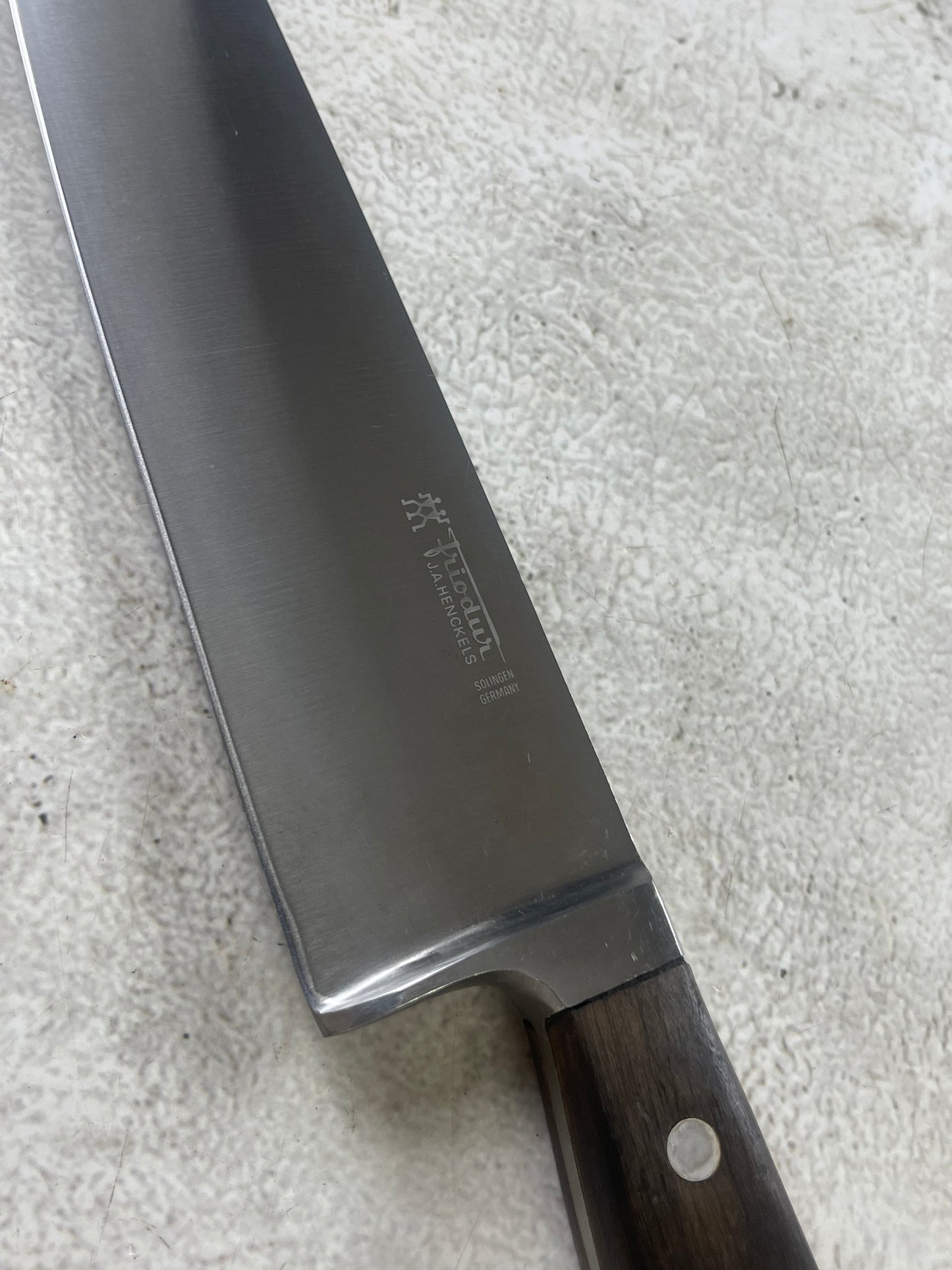 Vintage Friodur J. A. Henckles Chef Knife Made in Germany 🇩🇪 1906