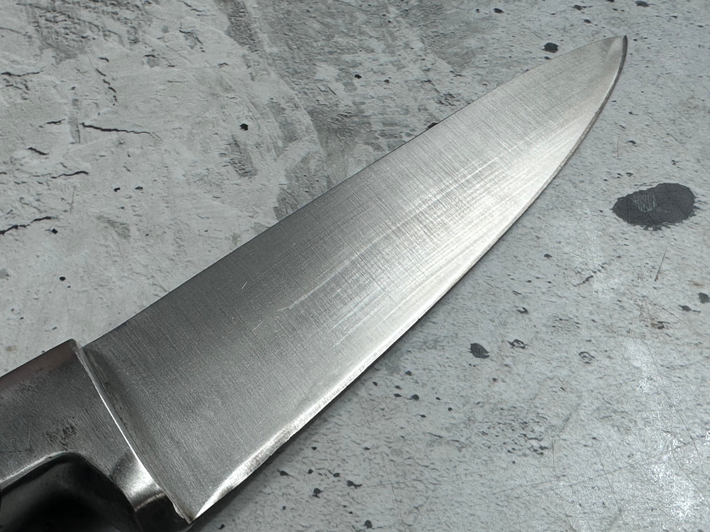 Vintage French Chef Knife 170mm High Carbon Steel Made in France 2125