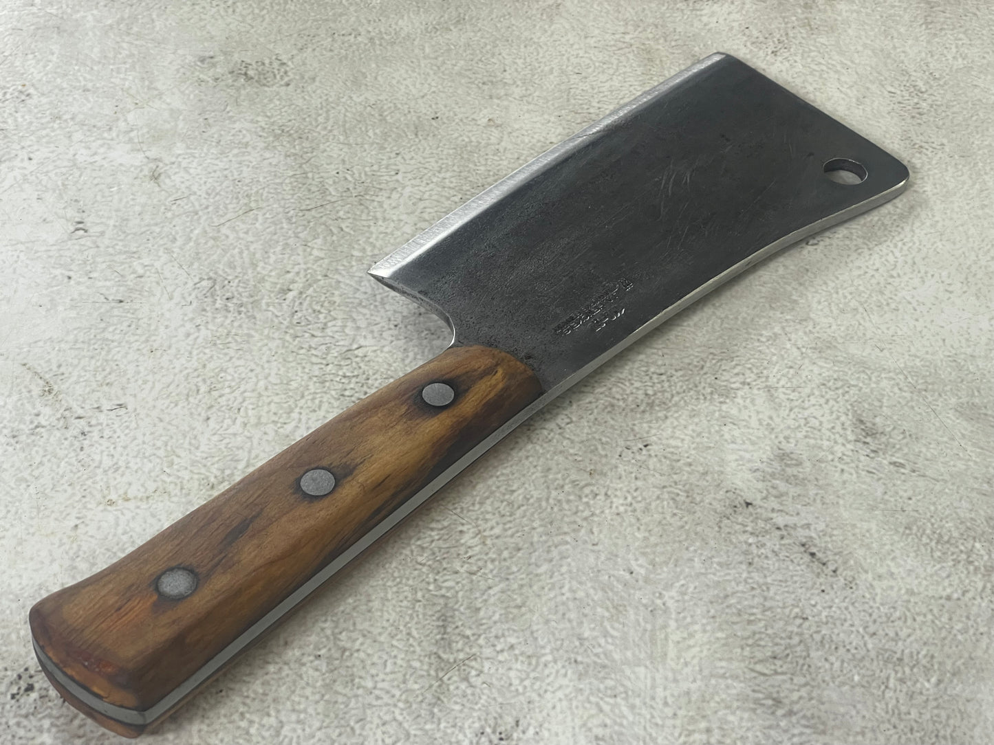 Vintage J. A. Henckles Twinworks Small Cleaver Knife 15cm Carbon Stell Made in German 🇩🇪 1898