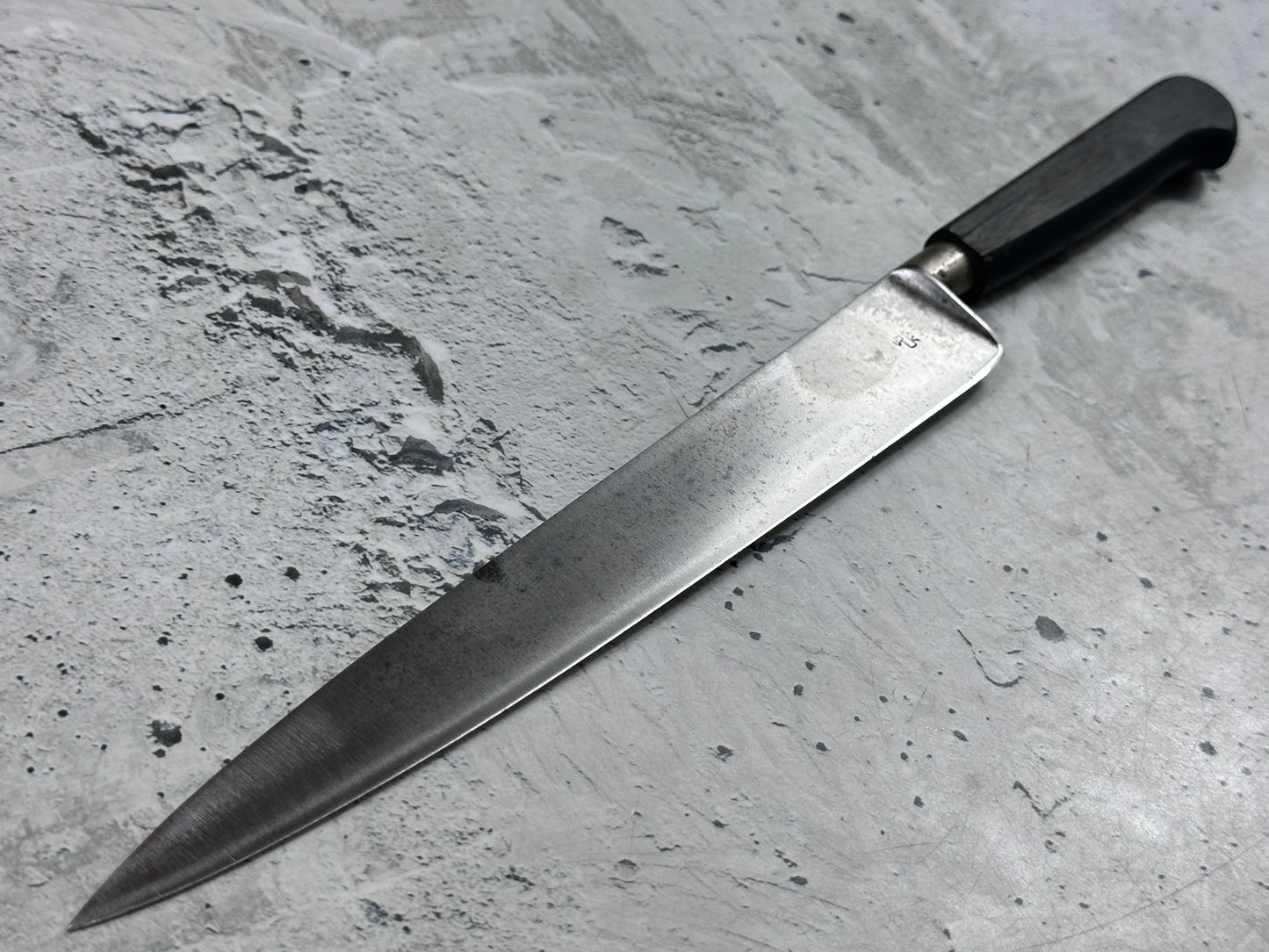 Vintage Sabatier Nogent Flexible Slicing Knife 200mm Carbon Steel 2183