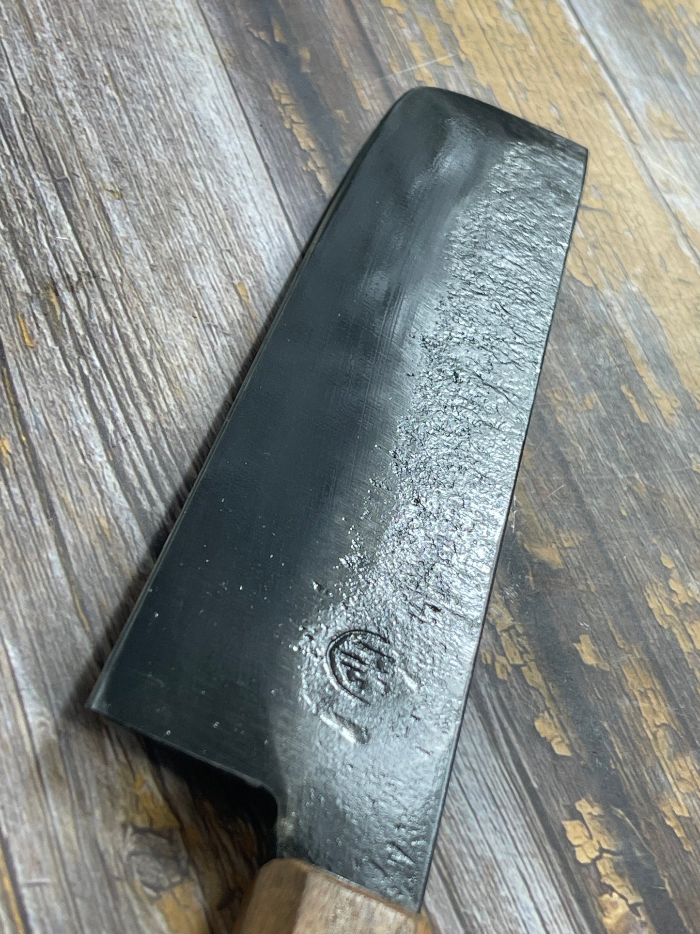 HG Blade Nakiri Knife 180mm Kurouchi Finish 1084 High Carbon Steel (2025)