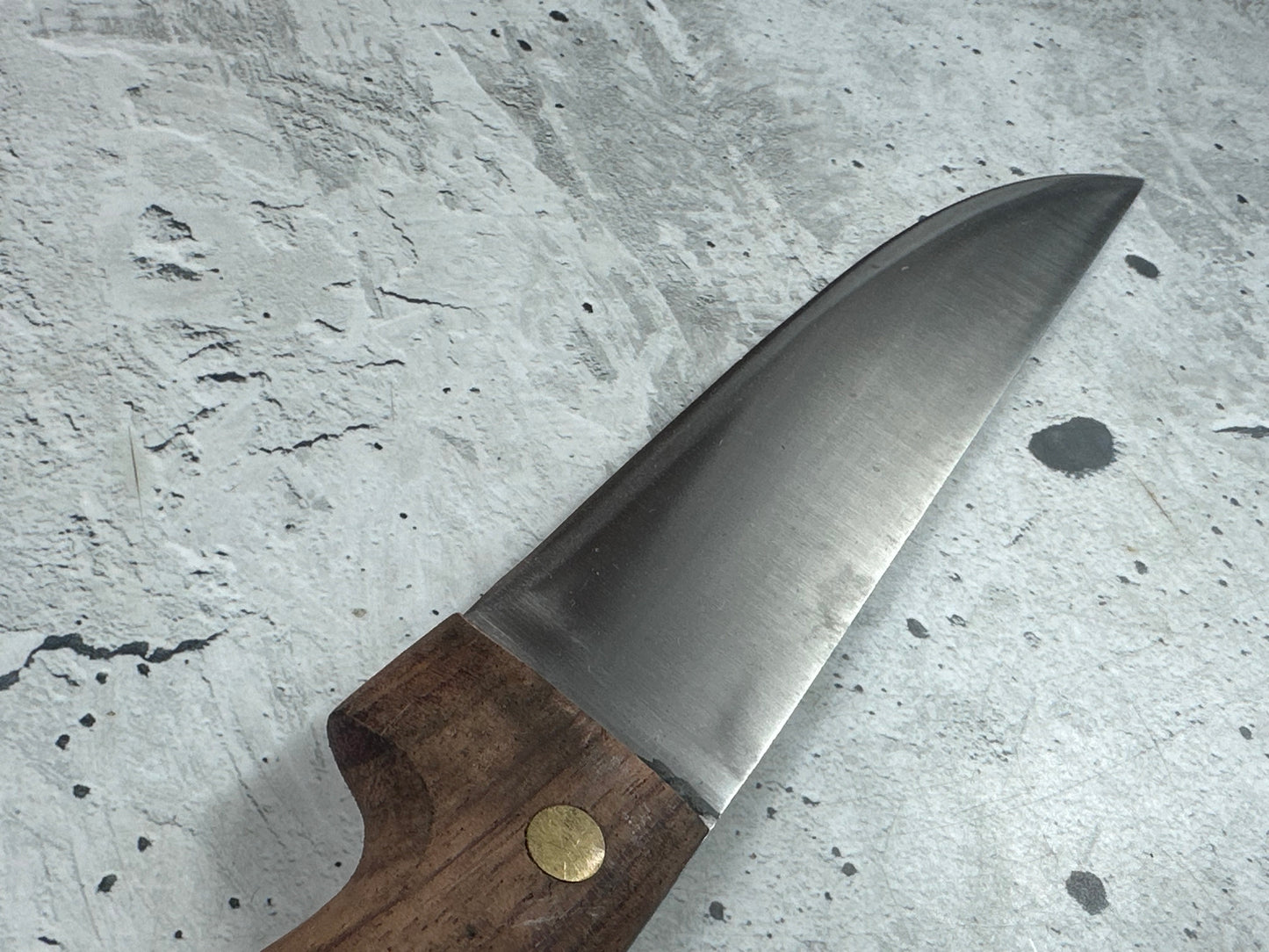 Vintage French Butcher Knife 200mm High Carbon Steel Made in France 🇫🇷 2039