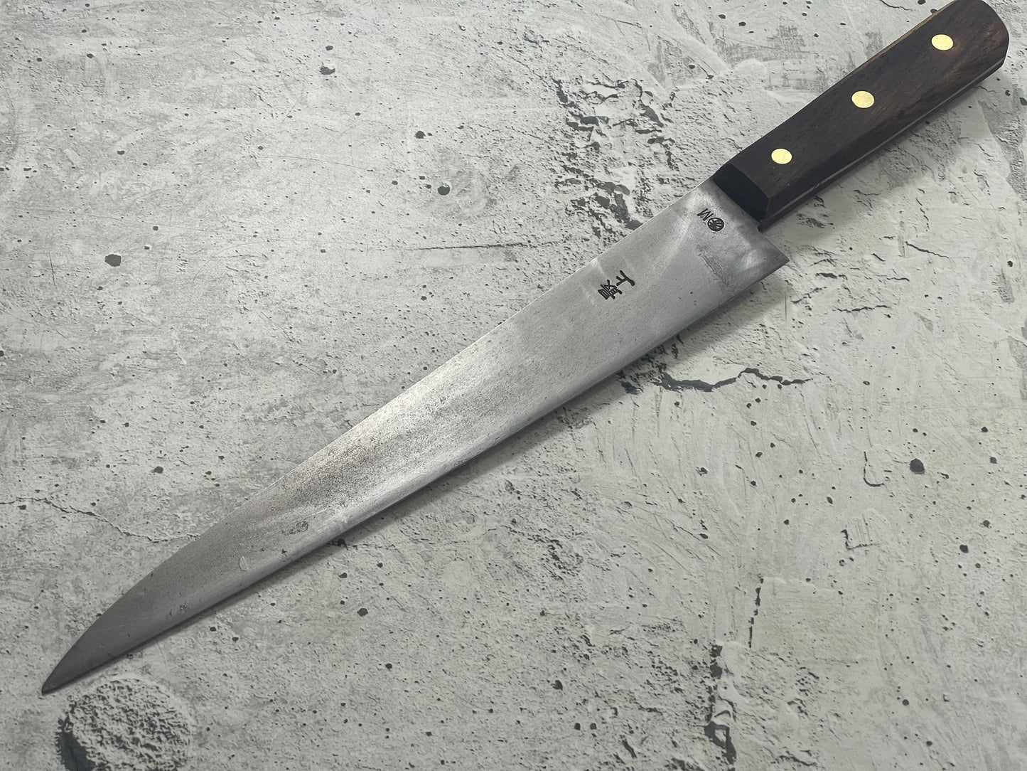 Vintage Masamoto Sujihiki Knife 250mm Carbon Steel Made in Japan 🇯🇵 1713