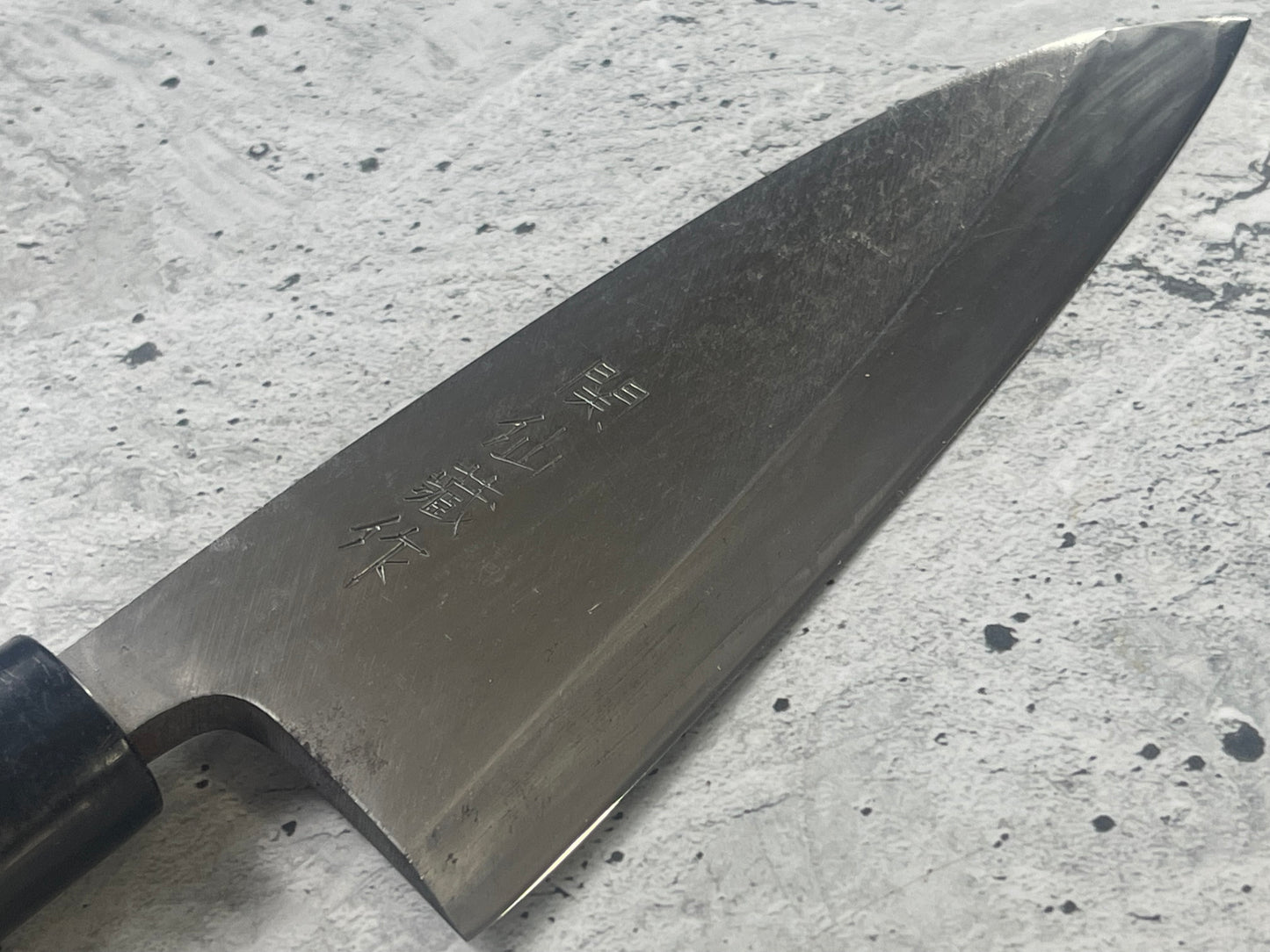 Vintage Japanese Deba Knife 150mm Made in Japan 🇯🇵 Carbon Steel 1754
