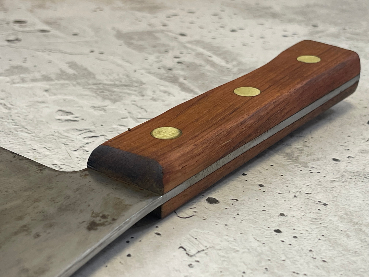 Vintage Dexter Butcher Cleaver Knife 180mm Stainless Steel Blade Made in USA 🇺🇸 1531