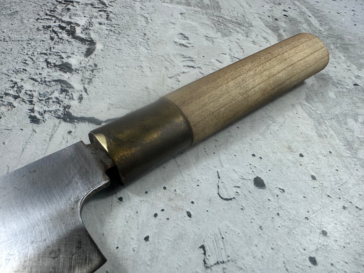 Vintage Sakai Ryujin Funayuki Knife 140mm Carbon Steel 2152
