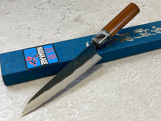 MASAKAGE MIZU Petty 150mm oval Cherry Wood Handle