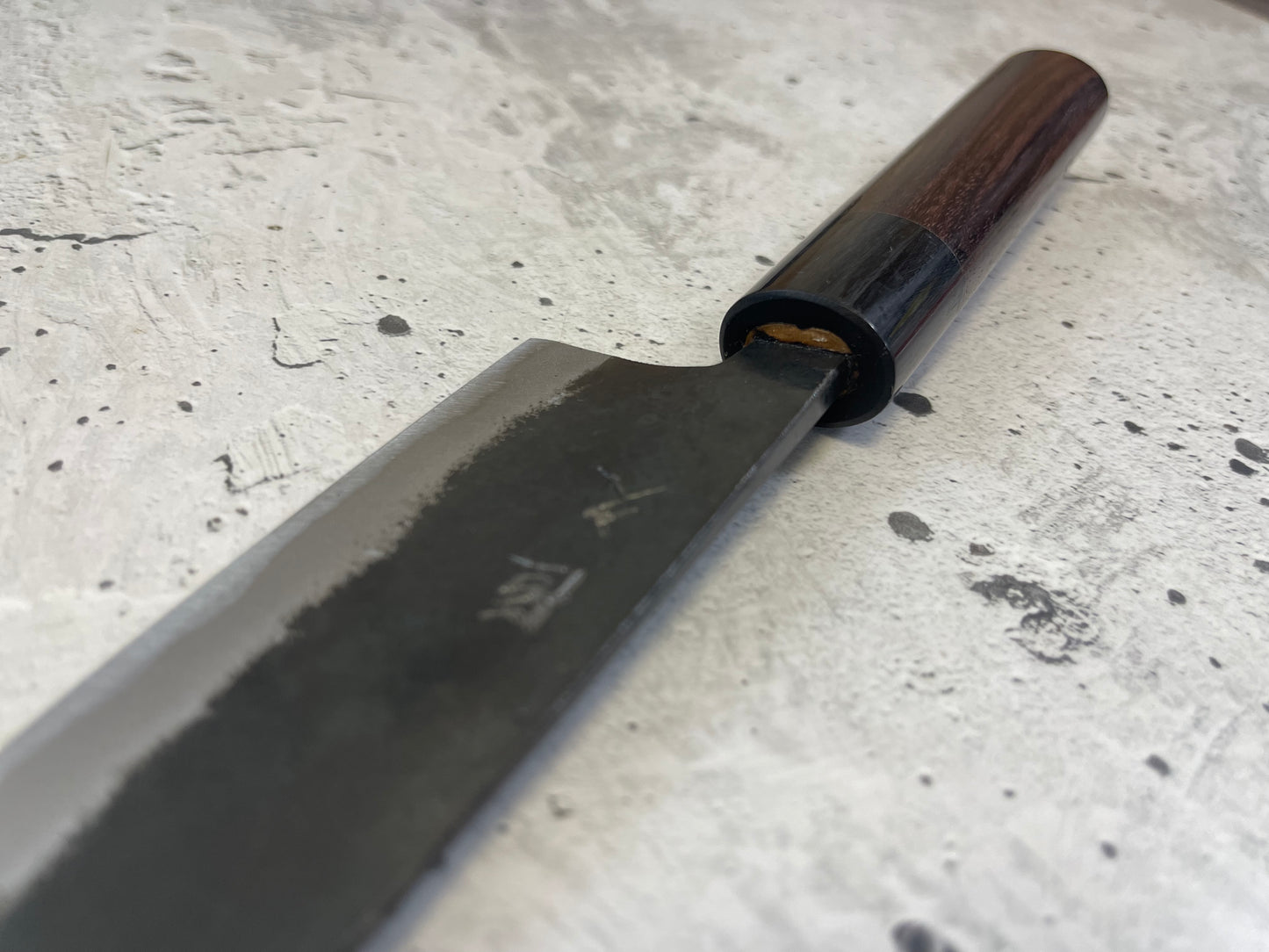 Tsunehisa Shirogami Kurochi Finish Bunka Knife 165mm - Made in Japan 🇯🇵