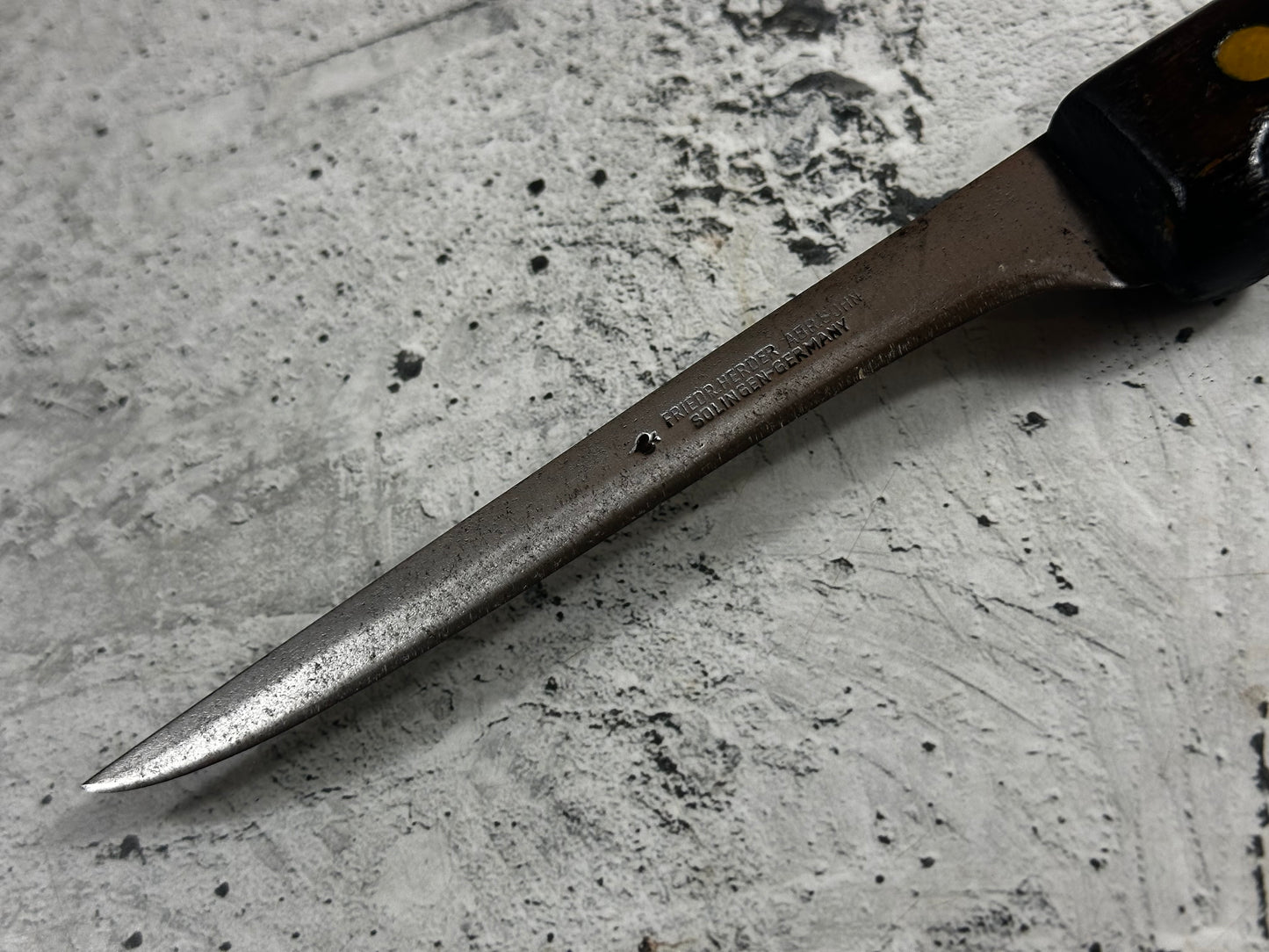Vintage friedr. Herder Abr. Sohn Boning Knife 1230mm Made in German 2025