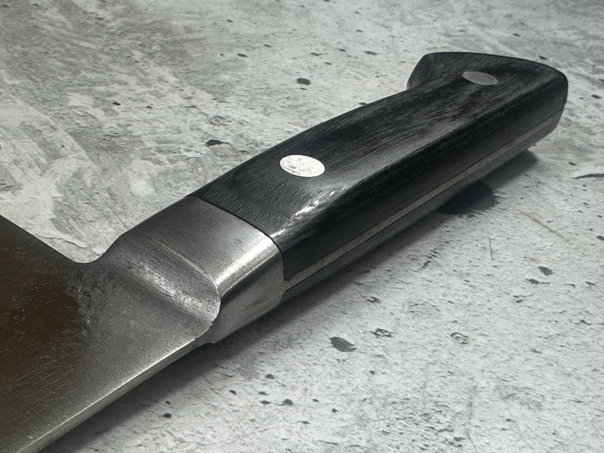 Vintage Kanehiro Cutlery Santoku Knife 170mm Carbon Steel 2292