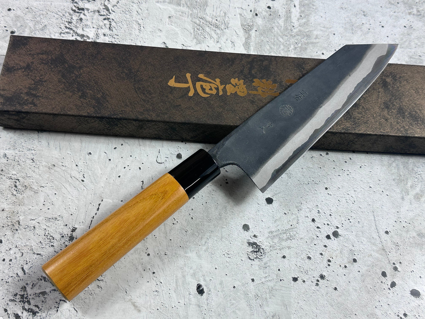 Kyohei Shindo Warikomi Blue #2 Kurouchi Bunka 170mm