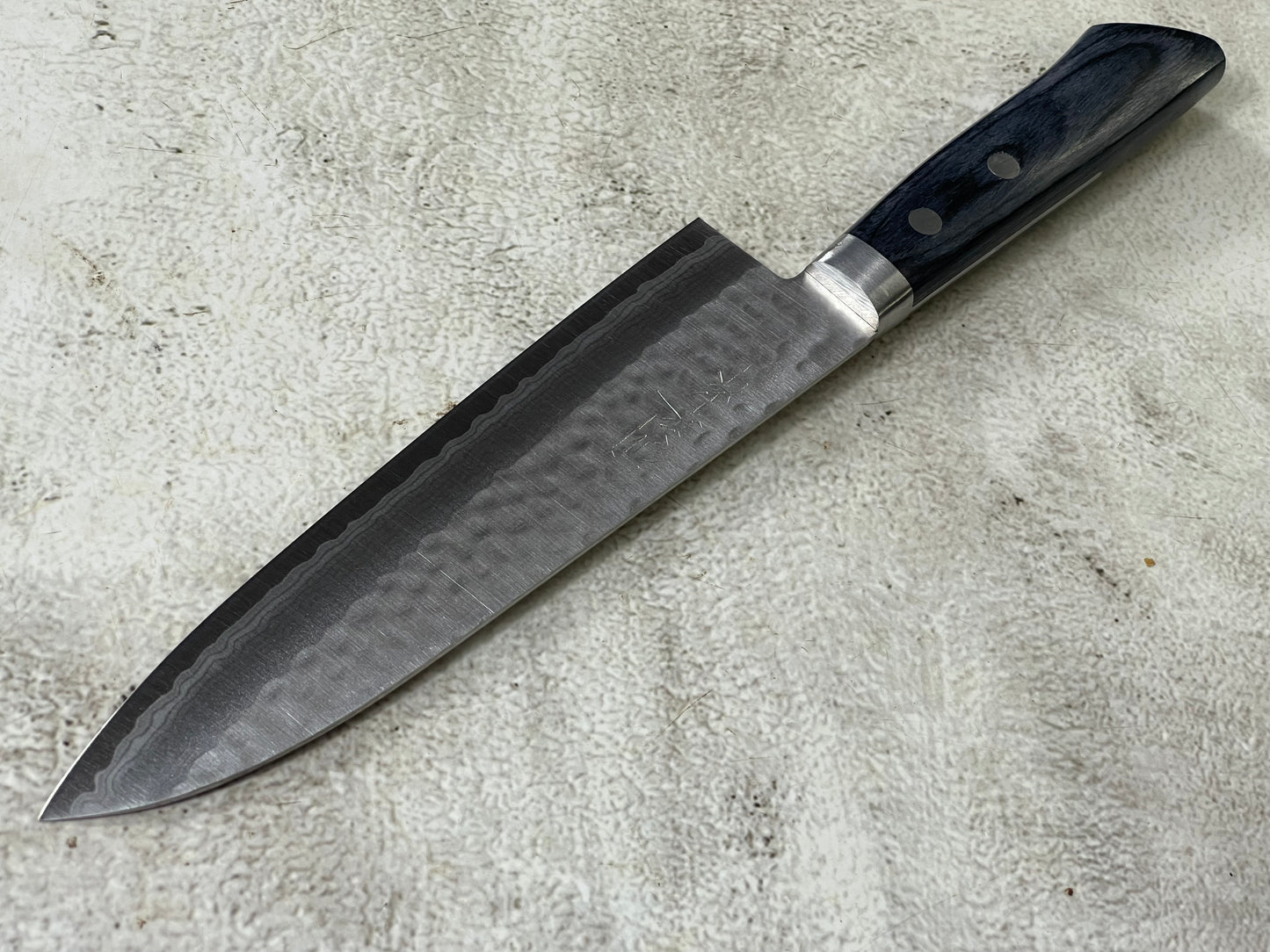 Masutani Kokuryu Gyuto 180mm Blue Pakkawood Handle