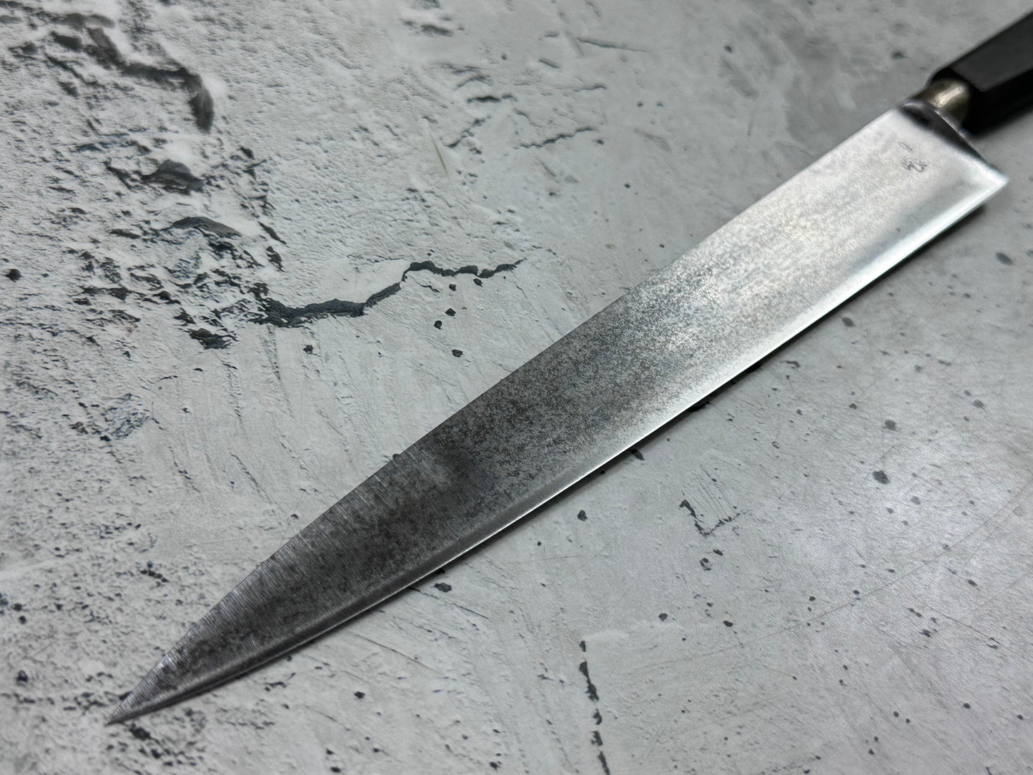 Vintage Sabatier Nogent Flexible Slicing Knife 200mm Carbon Steel 2182