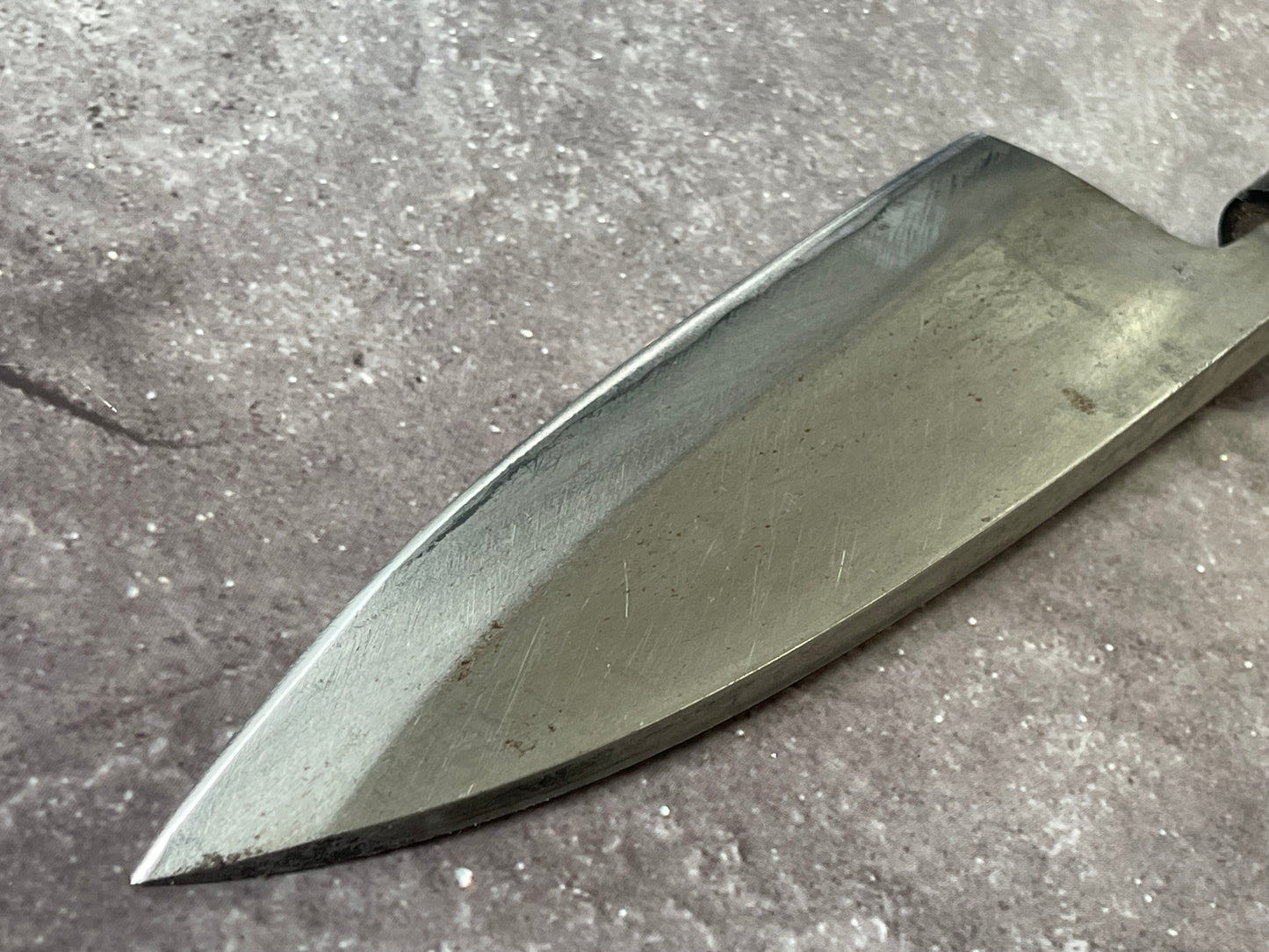 Vintage Japanese Deba Knife 150mm Made in Japan 🇯🇵 Carbon Steel 1755