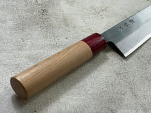 Load image into Gallery viewer, Muneishi Aogami 2 Iron Clad Kiritsuke 180mm Kurouchi Finish