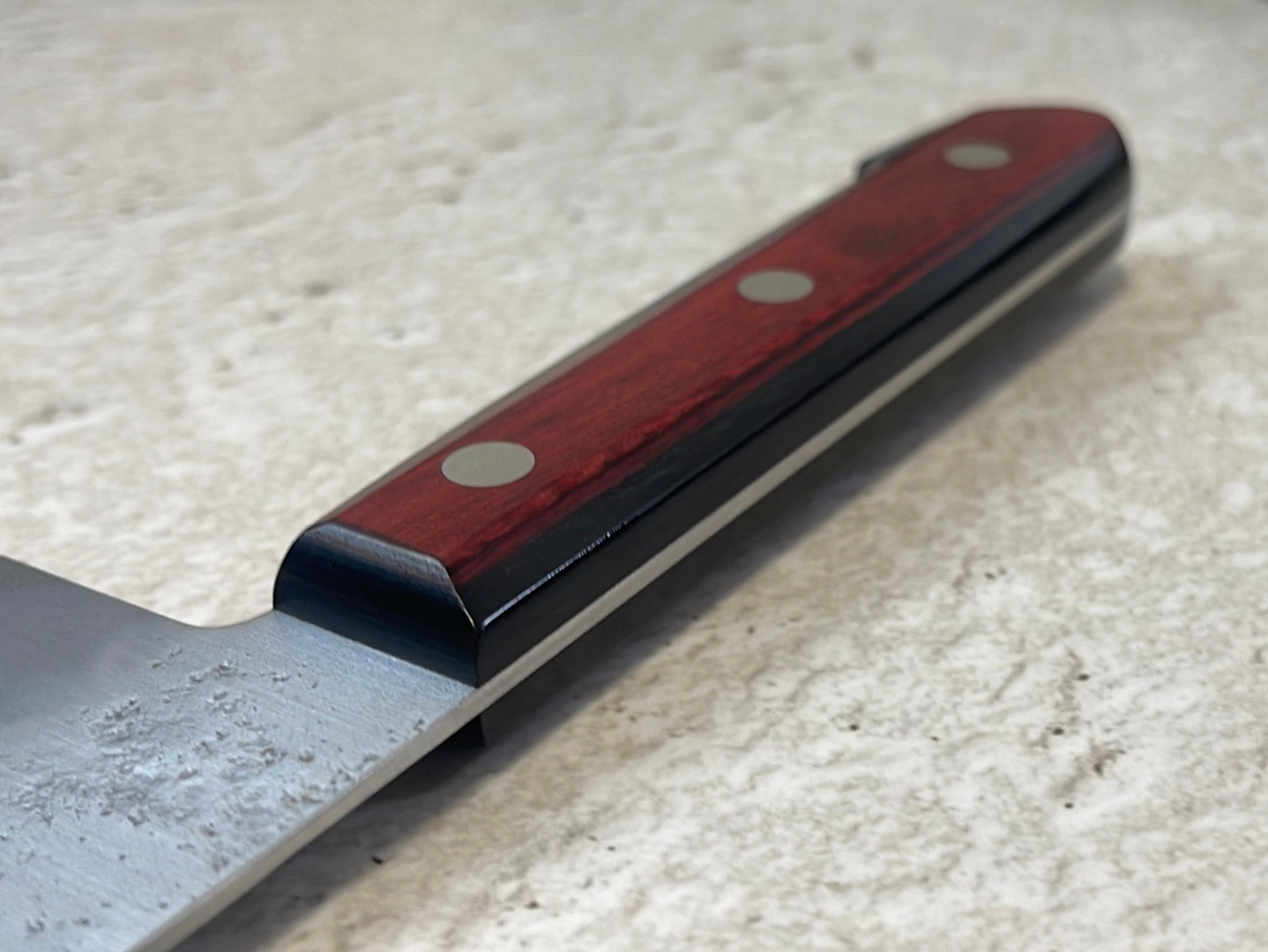 Tsunehisa G3 Nashiji Red Gyuto 210mm - Made in Japan 🇯🇵