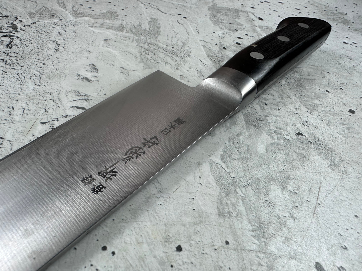 Vintage Sakai Kikumori Sujihiki Knife 300mm Carbon Steel Wood Handle 2238