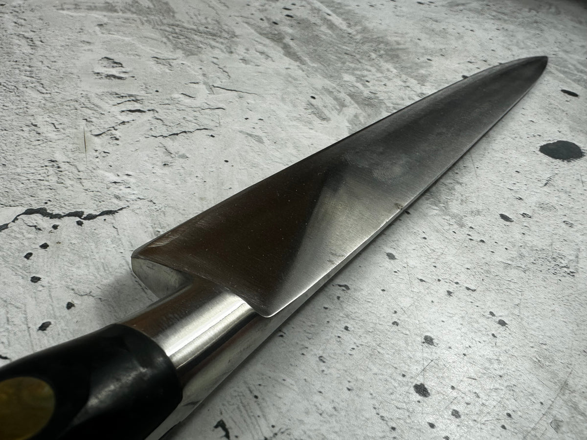 Vintage French Sabatier Slicing Knife 250mm High Carbon Steel POM Handle 2248