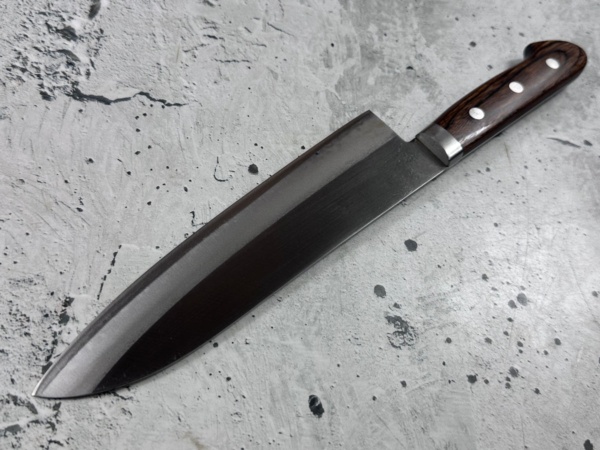 Vintage Sakai Sajiya Isshin Gyuto Knife 180mm Stainless Steel 2162