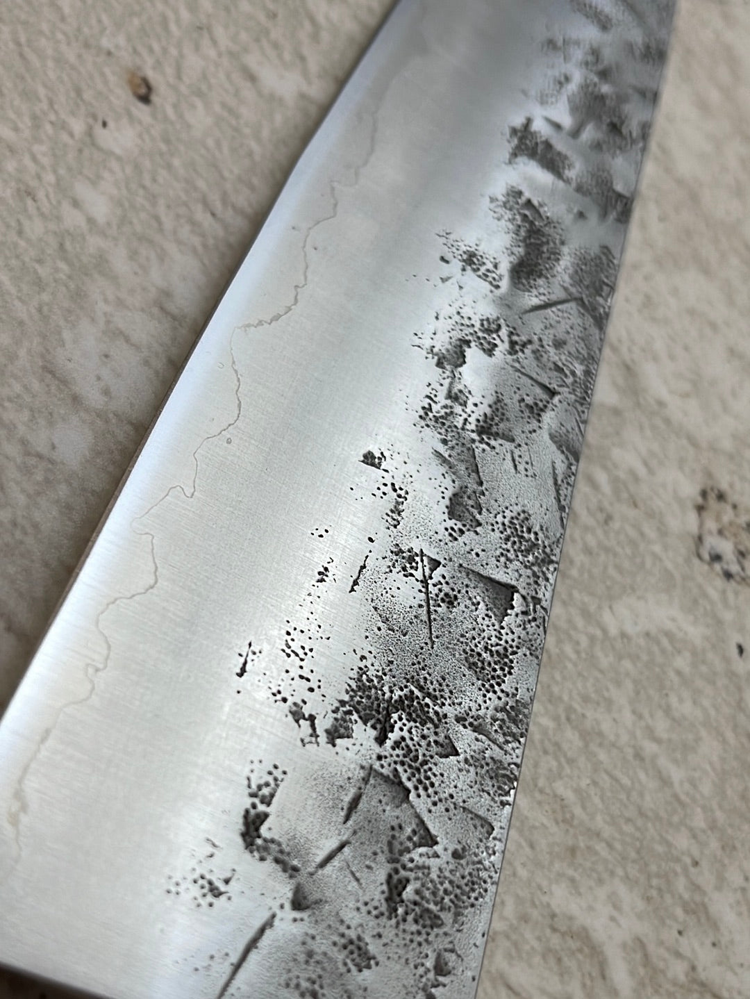 Tsunehisa SLD Washiji KOY Kiritsuke Knife 210mm - Made in Japan 🇯🇵 Oak Yaki Handle