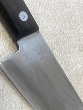 Load image into Gallery viewer, Vintage Japanese Santoku Knife 160mm Made in Japan 🇯🇵 High Carbon Steel 1284