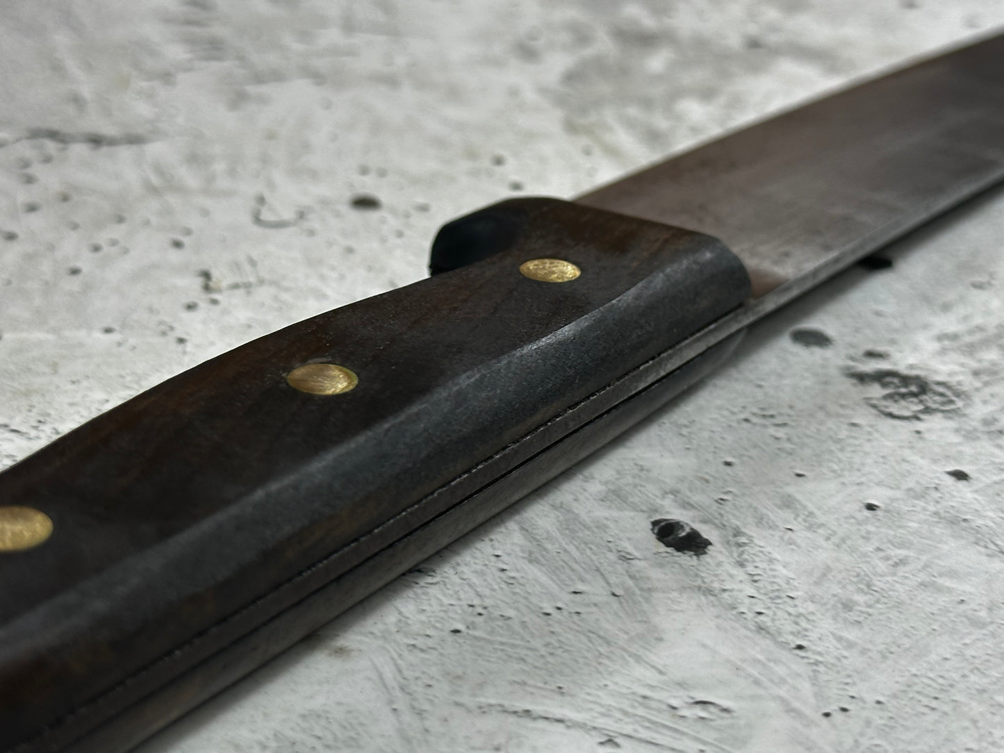 Vintage Gustav Emil Ern Butcher  Knife 250mm Made in Germany 🇩🇪 Cabon steel 2002