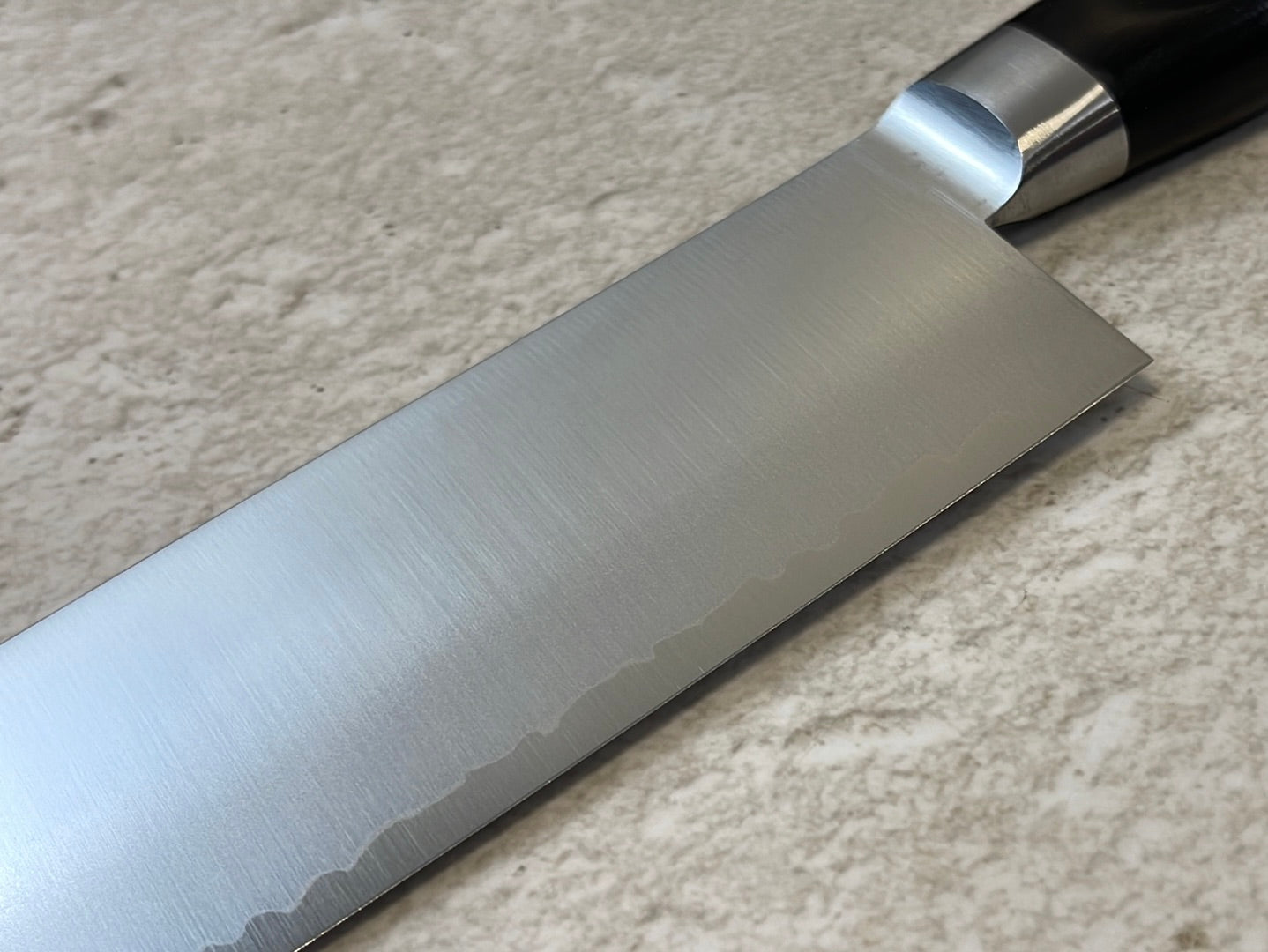Tsunehisa VG1 Nakiri Knife 165mm  Black Pakkawood Handle - Made in Japan 🇯🇵