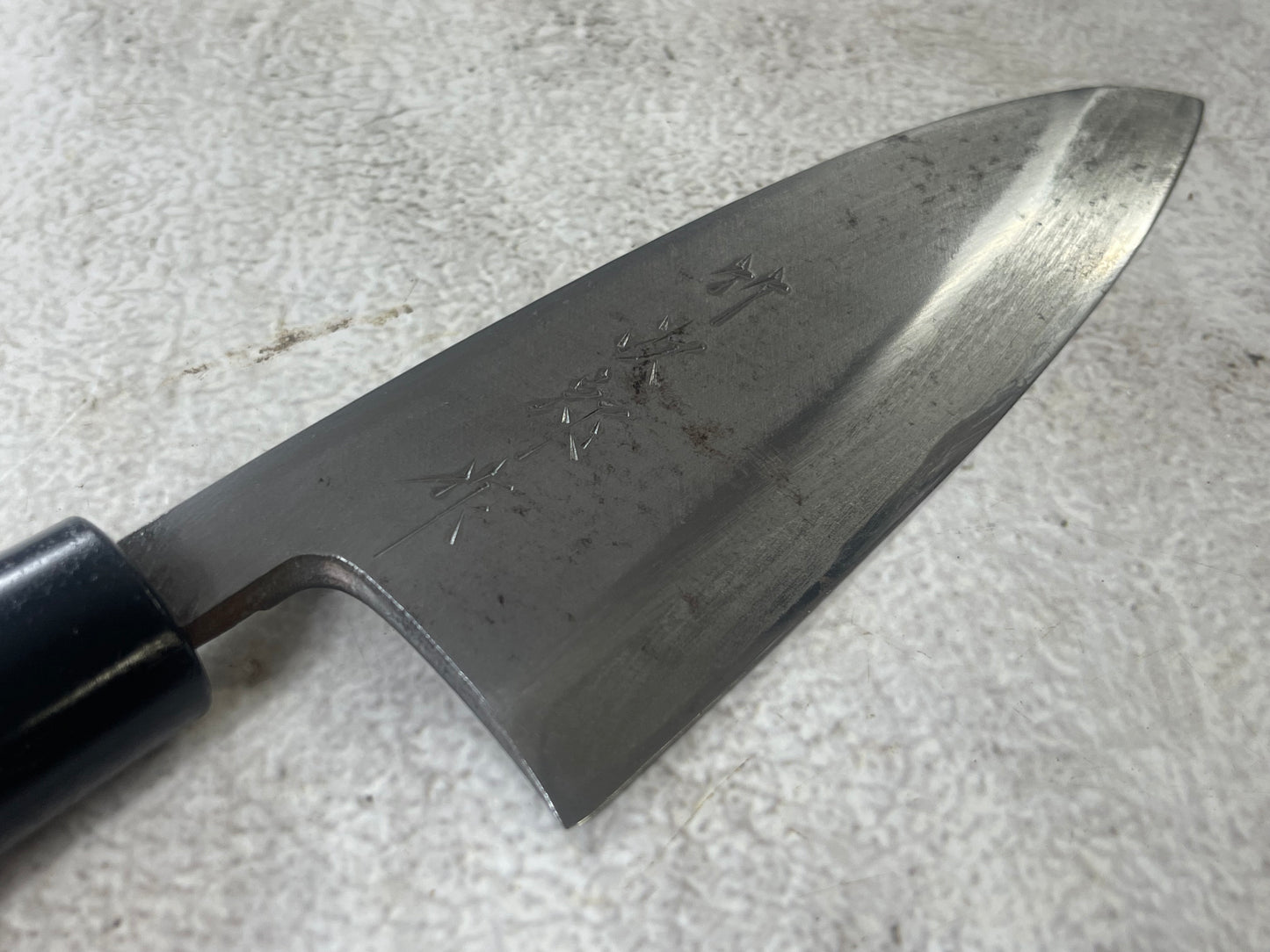 Vintage Japanese Deba Knife Set 3x Carbon Steel Made in Japan 🇯🇵 1904