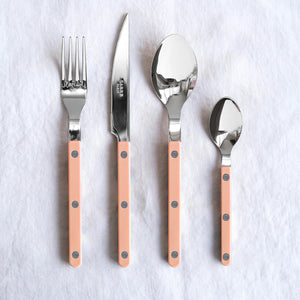 Sabre Paris, Bistro. 16pc cutlery set - Nude Pink